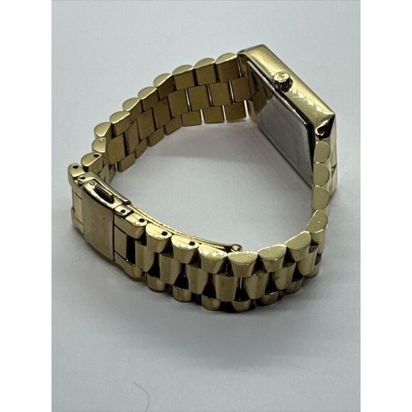 Michael Kors Nash MK3286 Unisex Gold Stainless Steel Analog Dial Watch JNA870 main image 4